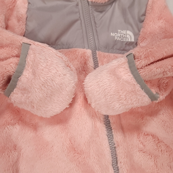 The North Face Infant Oso One Piece Suit 6-12 months Pink Excellent Condition - Picture 10 of 16